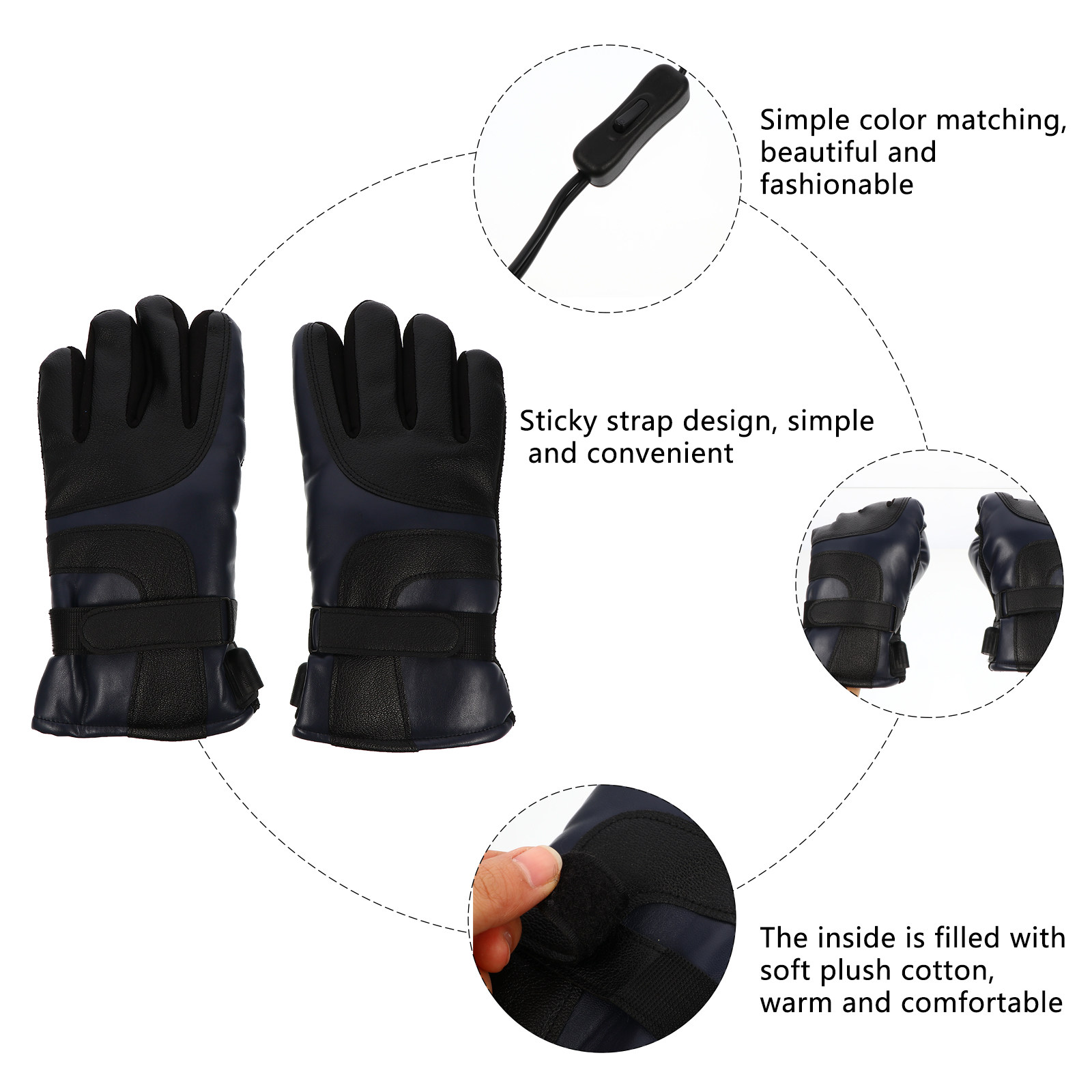 1Pair USB Electric Heated Glov - огляд і ціна Winter Glove Insulated