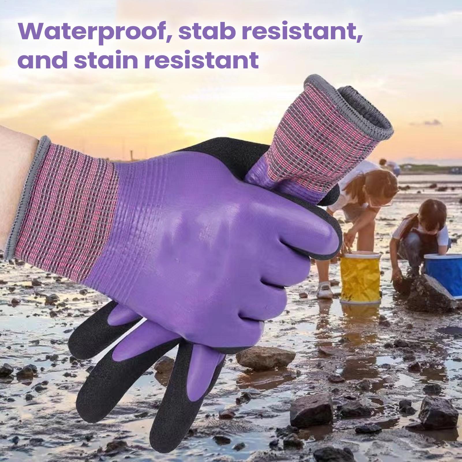 Waterproof Latex Safety Gloves - огляд і ціна Gardening Glove Waterproof