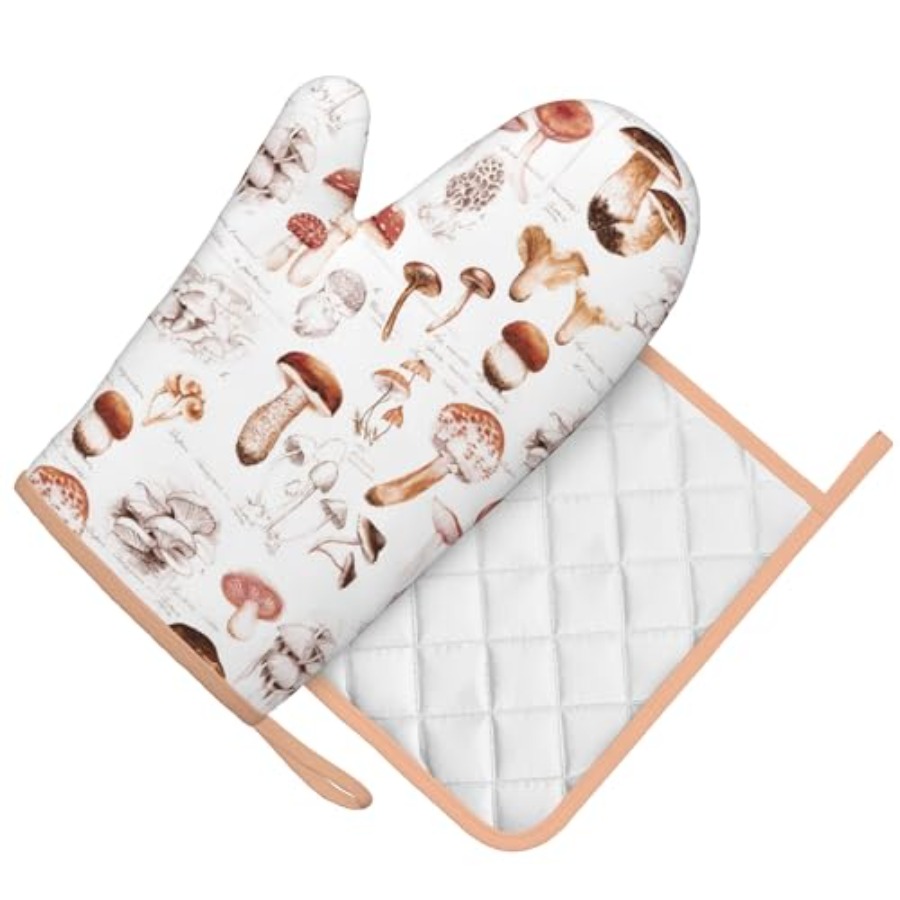 Silicone Oven Mitts Pan Mats S - огляд і ціна Oven Mitt Silicone