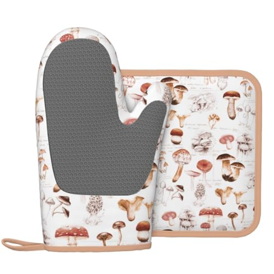 Silicone Oven Mitts Pan Mats S - огляд і ціна Oven Mitt Silicone