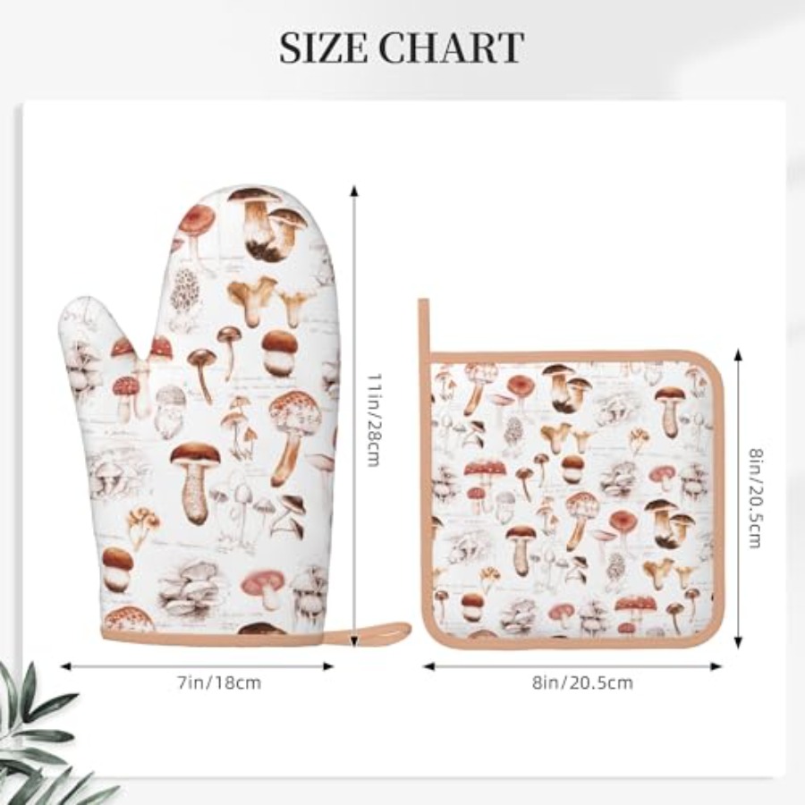 Silicone Oven Mitts Pan Mats S - огляд і ціна Oven Mitt Silicone